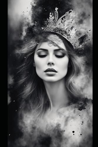 Dibujos para pintar acuarela y lápiz en blanco y negro de caras de princesas