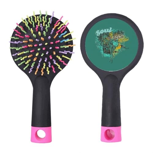 Brosse à cheveux démêlante anti-casse pour cheveux rebelles avec coussin d'air