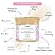 puremetics 3in1 Dusch-Fluff Blütenmeer mit Zuckerpeeling, 250 g Duschgel, Peeling und Lotion in Einem, vegan & plastikfrei
