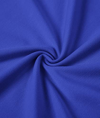 Scodi Mens Polo Shirt Short Sleeve Sports Golf Shirts Athletic Tennis T-Shirt 110-Royalblue 3Xl #TOP6