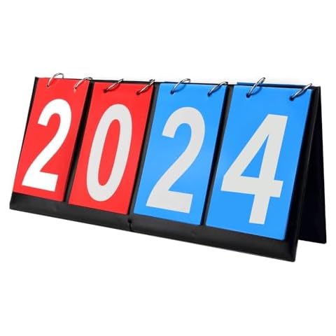 yiwoo Scoreboard Score Keeper,Volleyball Basketball Tennis Table Tennis Scoreboards(4-Digital) Cover