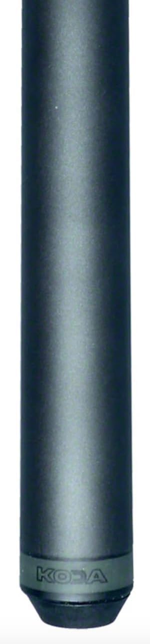 Koda No Wrap Heavy Hitter Gun Metal Jump/Break Cue - Durable Construction and Stylish Design - Maple Shaft and Uni-Loc - Quick Release Jump/Break Cue - Metallic Gun Metal Grey - 25 Oz