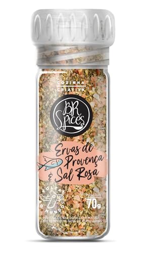 BR Spices Tempero Ervas De Provença & Sal Rosa 70G -