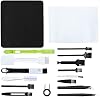 Kit de Limpieza para Computadora, Cepillo de Limpieza para Teclado con Bolsa de Transporte, 20 en 1 Cepillo Anti Estático para Computadora, Reproductor de Auto, Impresora, Kit de Cepillos de Limpieza para Cámara (Estilo 1) 2