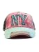 New York 1625 Vintage Baseball Cap (6 Styles Available) (Pink/Blue/Brown) One Size