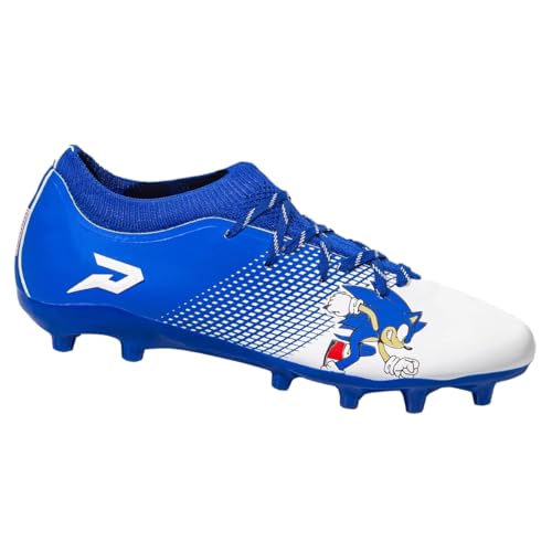 Phenom Elite Sonic the Hedgehog All-Purpose Cleats – Quantum Energy | Blue SEGA Edition | Carbon Fiber Lightweight Speed Cleats for Men’s & Kids (US Footwear Size System, Adult, Men, Numeric, Medium, 1)