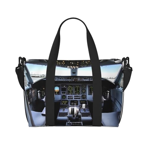 Sac de voyage pour voyage et sport, fini le manque de place avec ce fourre-tout en toile noir