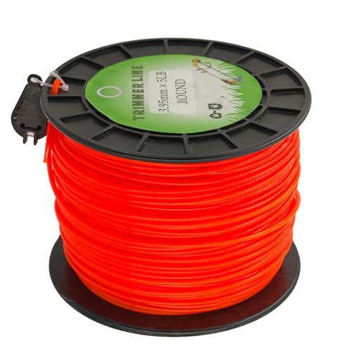 SENZHAO .155 Inch Round String Trimmer Line Heavy Duty Commercial Weed Eater String with Line Cutter-508Ft Fits Most String Trimmer