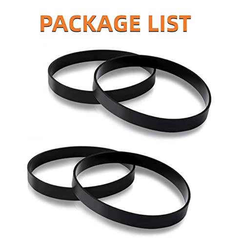 Image of JEDELEOS Replacement Belts for Bissell Cleanview Bagless Upright Vacuum 1831 3583 9595 2486 2487 2488 2489 2490 2491 2492 2494 1319 1320 1322 1327 1328 1330 1331 1332 1819 1820 Series (Pack of 4)