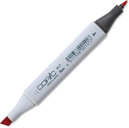 Copic Marcador con punta reemplazable, R17-Copic, lápiz labial naranja