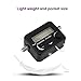 Mugast Digital Satellite Finder,Lightweight Mini Pocket Size DC 13-18V Professional Digital Sat Meter Finder with Llluminated Meter Display