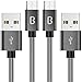 Price comparison product image Beikell Micro USB Cable, [2-Pack 6.6ft/2M] 2.4A Nylon Braided Android Micro USB Charging Sync Cable for Samsung, Nexus, LG, Sony,PS4, HTC, Motorola, Kindle, Nokia and More
