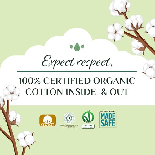 Organyc 100% Certified Organic Cotton Baby Diaper Liner For Sensitive Skin thumb #6