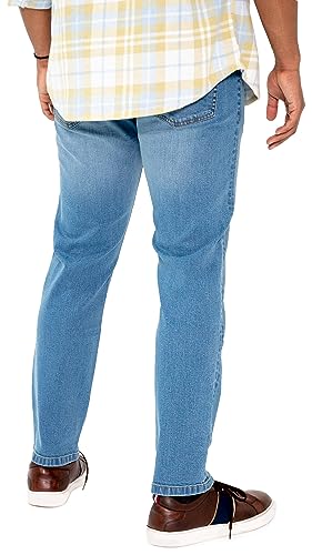 Alamo Stretch Slim Fit Jeans for Men - Classic Denim Men's Jeans with 5 Pockets3