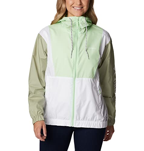 Columbia Women's Lily Basin Jacket, Key West/Safari/White, Small