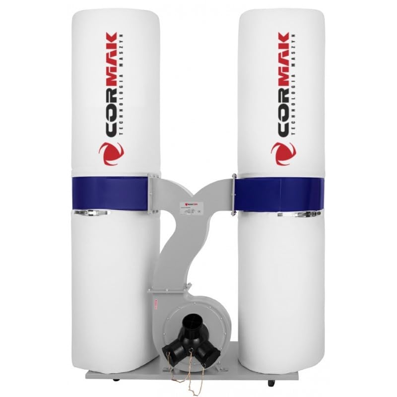 CORMAK Impianto di aspirazione FM300S, aspirazione trucioli, 2,2 kW, 400 V, 3900 m3/h
