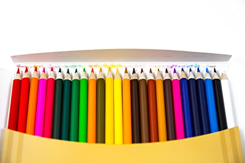 Sargent Art Set Of 52 Colored Pencils Including Metals, Assorted Colors, Writing, Drawing, Illustration, Non-Toxic #TOP3
