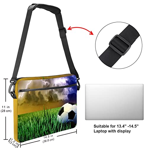 Sac à bandoulière pour ordinateur portable protégeant votre pc 13"+