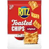 RITZ Toasted Chips Original Crackers, Party Snacks, 8.1 oz