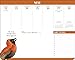 Effin' Birds 2025 Weekly Desk Pad Calendar