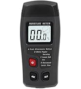 Humidimètre numérique, détecteur de fuite d'eau, testeur d'humidité, type broche, écran LCD rétro...