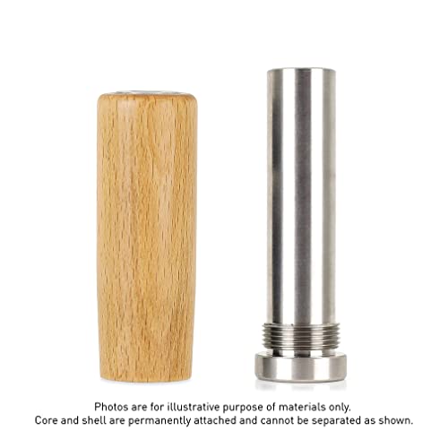 Mishimoto Tall Steel Core Wood Shift Knob, Beech Wood by Mishimoto - Image 3