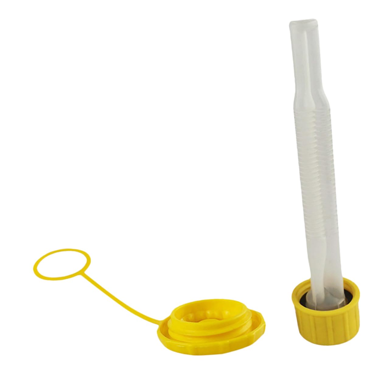 Tube de guidage d'huile pour éviter les fuites de jerrycan à vis