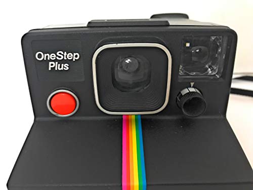 Polaroid Onestep Plus Sx-70 Black/Rainbow Land Camera #TOP6