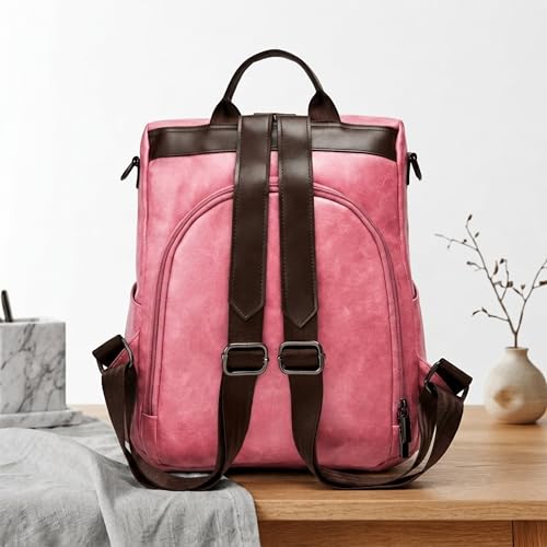 Image of VISMIINTREND Backpack Bags for Women | Rakhi Gift for Sister | Vegan Leather Laptop Bag for Women Office, Backpack for College, Daily Travel Bagpack - Rakshabandhan Gift For Sister