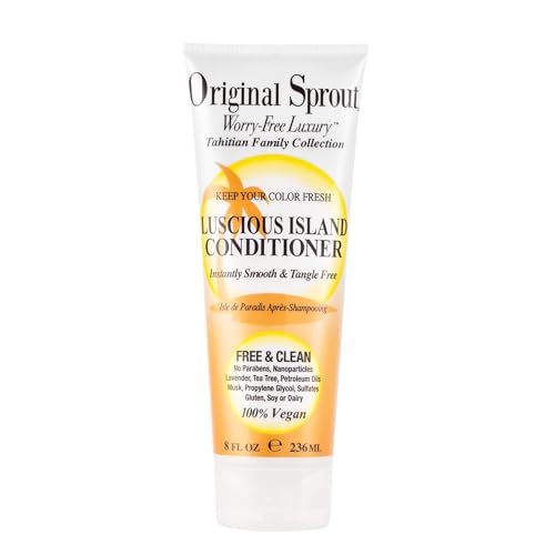 Acondicionador Original Sprout Luscious Island rutina baño playa