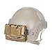 IDOGEAR Tactical Helmet Counterweight Pouch Multipurpose Tactical Helmet Cover Removable Rear Pouch 500D Nylon for OPS Fast BJ PJ MH Type Helmets (A:Multicam)