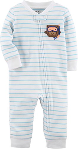 Pyjama en coton premium zippé bébé garçon 6 mois haute qualité