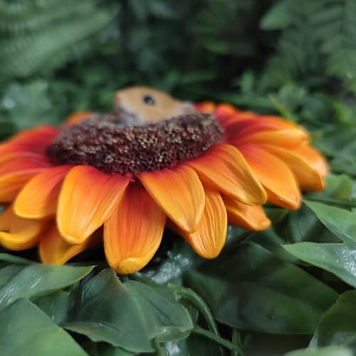 Souris de récolte orange HGF-029 pour égayer votre décoration de jardin suspendue - 5