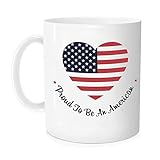 Us Citizenship Gifts - Proud To Be An American - Great Unique Idea For New Usa Citizen, Patriots And...