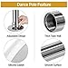 Yaheetech Dance Pole Spinning Static Dance Pole Portable Removable for Home Club Bar Gym 44.5-108.3� Height Adjustable & Weight Capacity 500lb