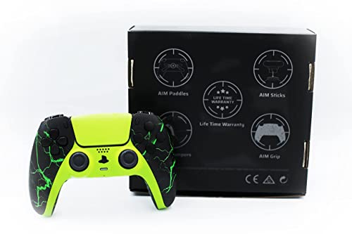 AimControllers Ps5 Pro Controller - Custom Wireless Dualsense ps 5 Controller Kompatibel mit PlayStation 5 Console und PC , Personalized Gamepad mit 4 Paddeln , Remapfunktion und Smart Triggers - Image 5
