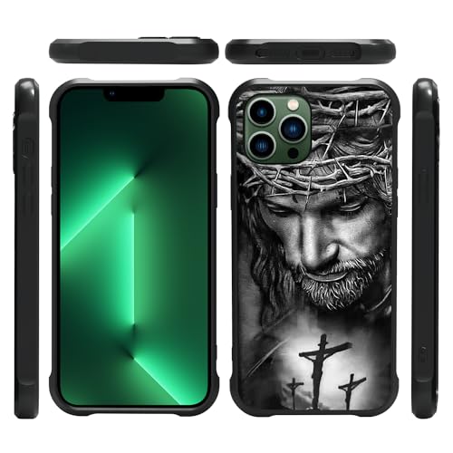 Image of Compatible with iPhone 13 Pro Case,Husband Design for Men Boys [Anti-Scratch] Non-Slip+Shockproof Rugged TPU Protective Case-Husband