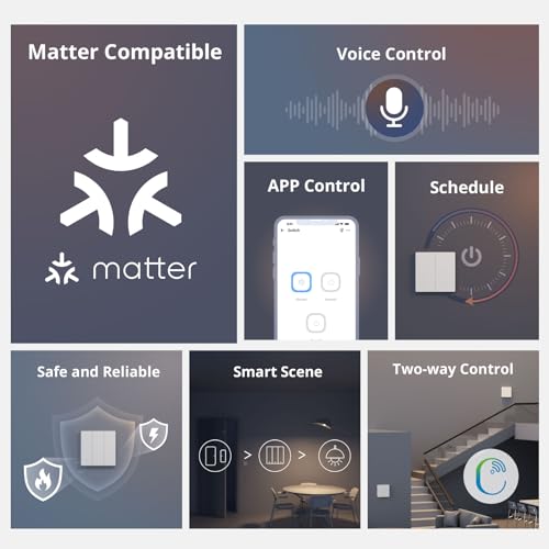 Smart Wall Switch M5 (US) - Double