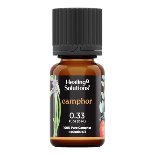 Healing Solutions Camphor Essential Oil - 0.33 Fluid Ounces