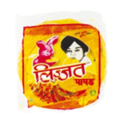 Lijjat Plain Papad 200gm Cover