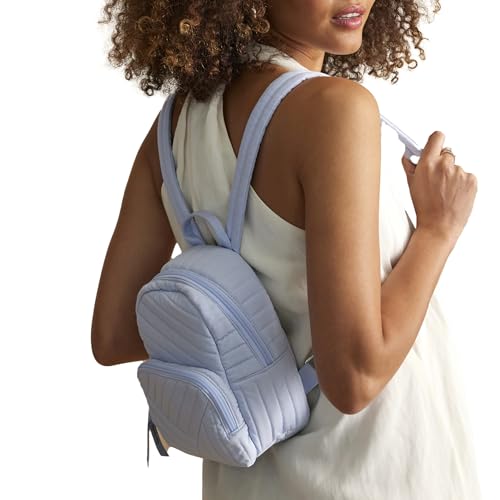 Image of Cotton Mini Backpack Purse, Morning Glory