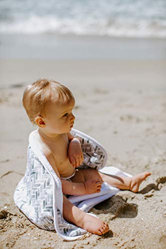Image of Copper Pearl Hooded Bath Towels Premium Knit /Terry Cloth Baby Towels with Hood, Pockets, and Cool Designs - Great to Gift and Make Bath Time Fun - Baby Bath Towel, Alta