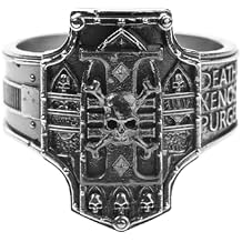 Starforged Warhammer 40K Creed of Ordo Xenos Deathwatch Silver Ring Accessories Jewelry