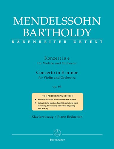 Image of Felix Mendelssohn Bartholdy: Konzert In E - Performing Edition: Violin: