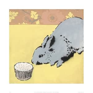 Amazon.com: Flo Prefers Sprinkles 2 by Amy Rice - 19.7 x 19.7 inches ...
