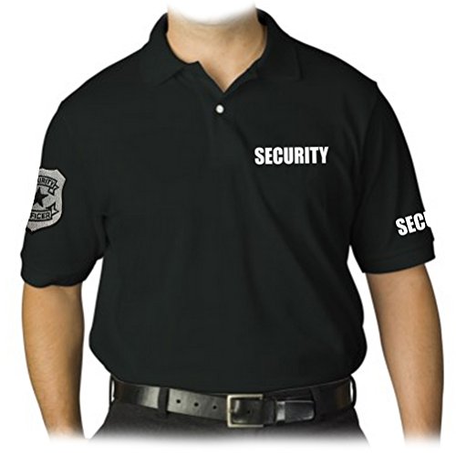Gs-eagle for Men's Security Collar Polo Shirt2