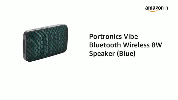 portronics vibe bluetooth speaker