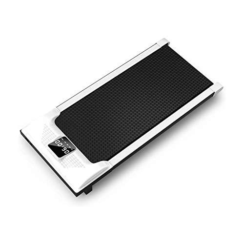 Caminadora plegable portátil con ruedas, pantalla LED
