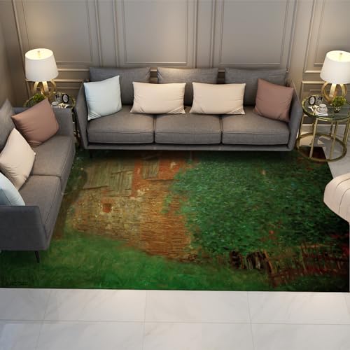 Tapis antidérapant Gustav Klimt lavable et pliable pour une cuisine chic