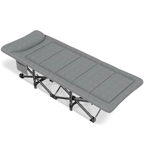 Lit pliant portable adulte sans montage pour soulager le manque de place